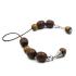 Cook beech and tiger eye (7 beads)  - 1