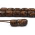Aromatic cinnamon and tiger eye rosary (25 beads) -2