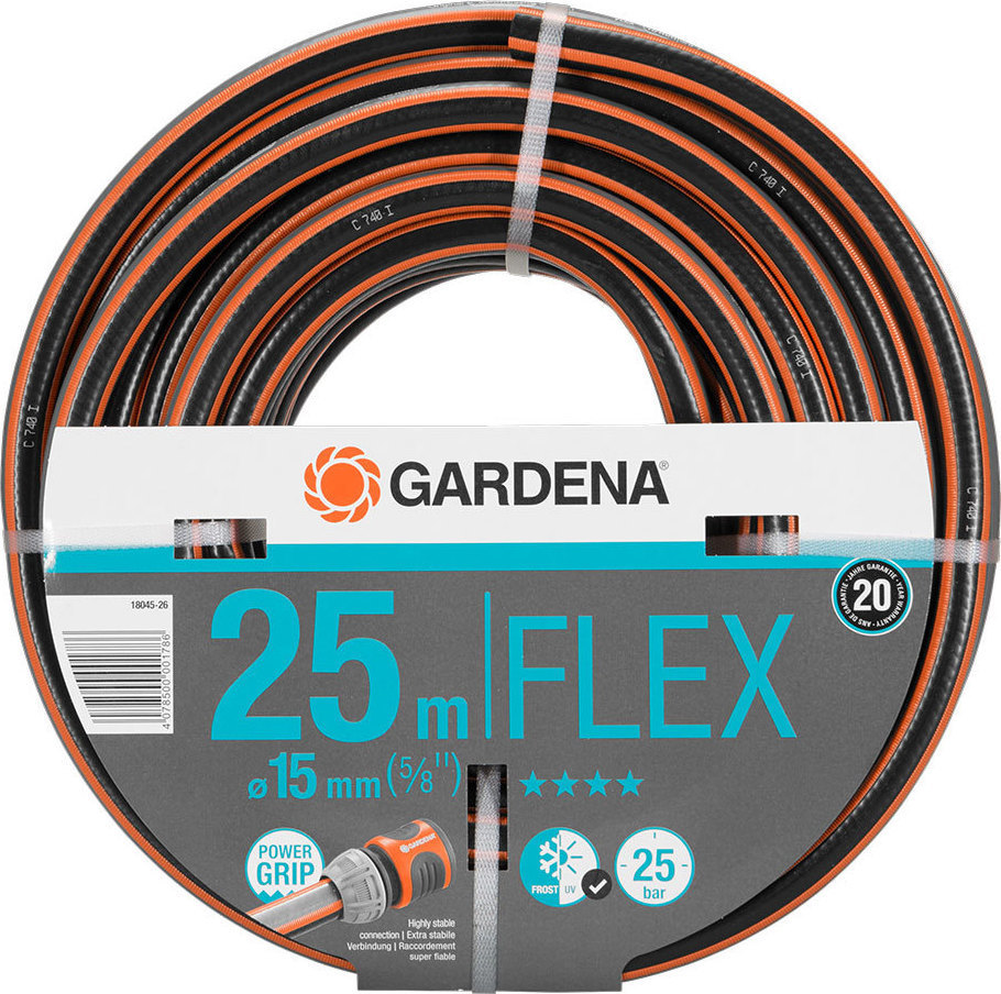 Λάστιχο Ποτίσματος Flex Comfort 5/8" 25m Gardena