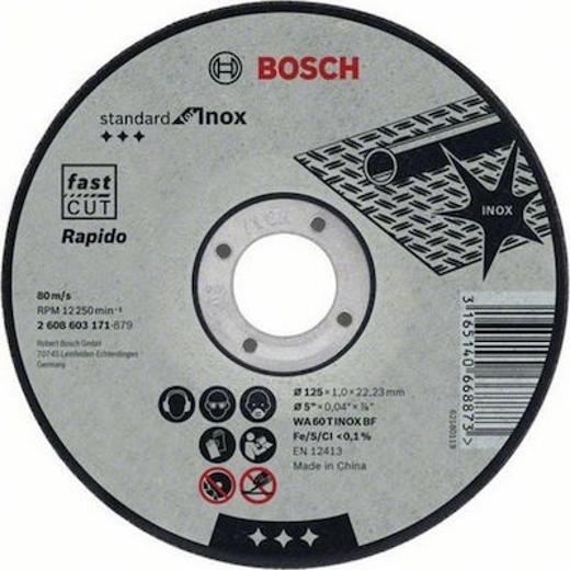 Δίσκος Κοπής Μετάλλου 115mm με 60 Δόντια Bosch