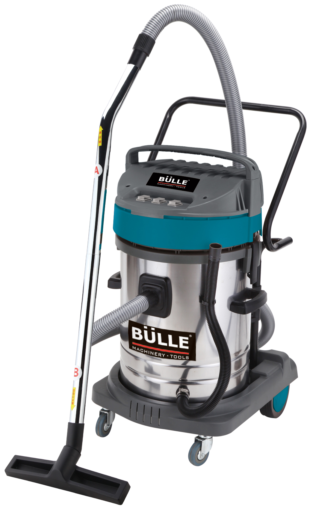 Professional Wet&Dry Vacuum Cleaner with 3 Motors 3x1000W Bulle - 1