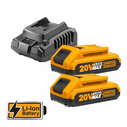Professional Cordless Mini Chain Saw 20V Li-Ion Ingco