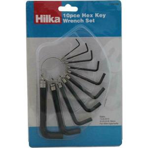 Σετ 10 Κλειδιά Allen σε Σχήμα L Hilka - 15457
