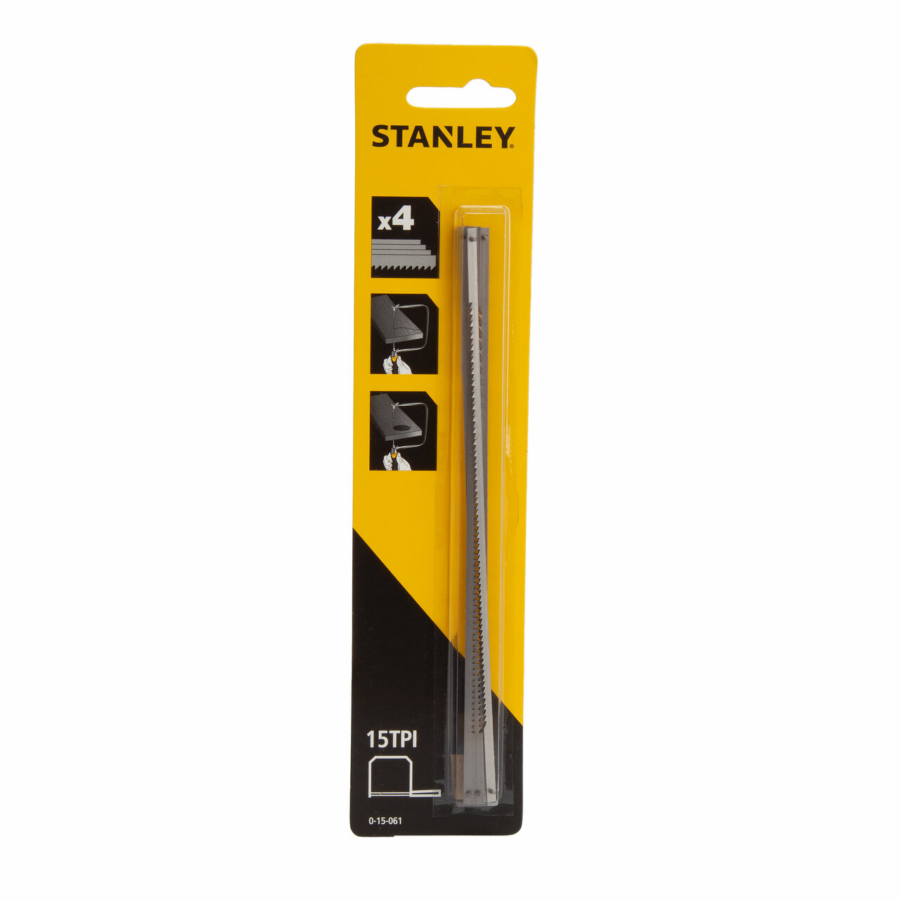 Coping Saw Blades 160mm (Pack Of 4) Stanley - 2