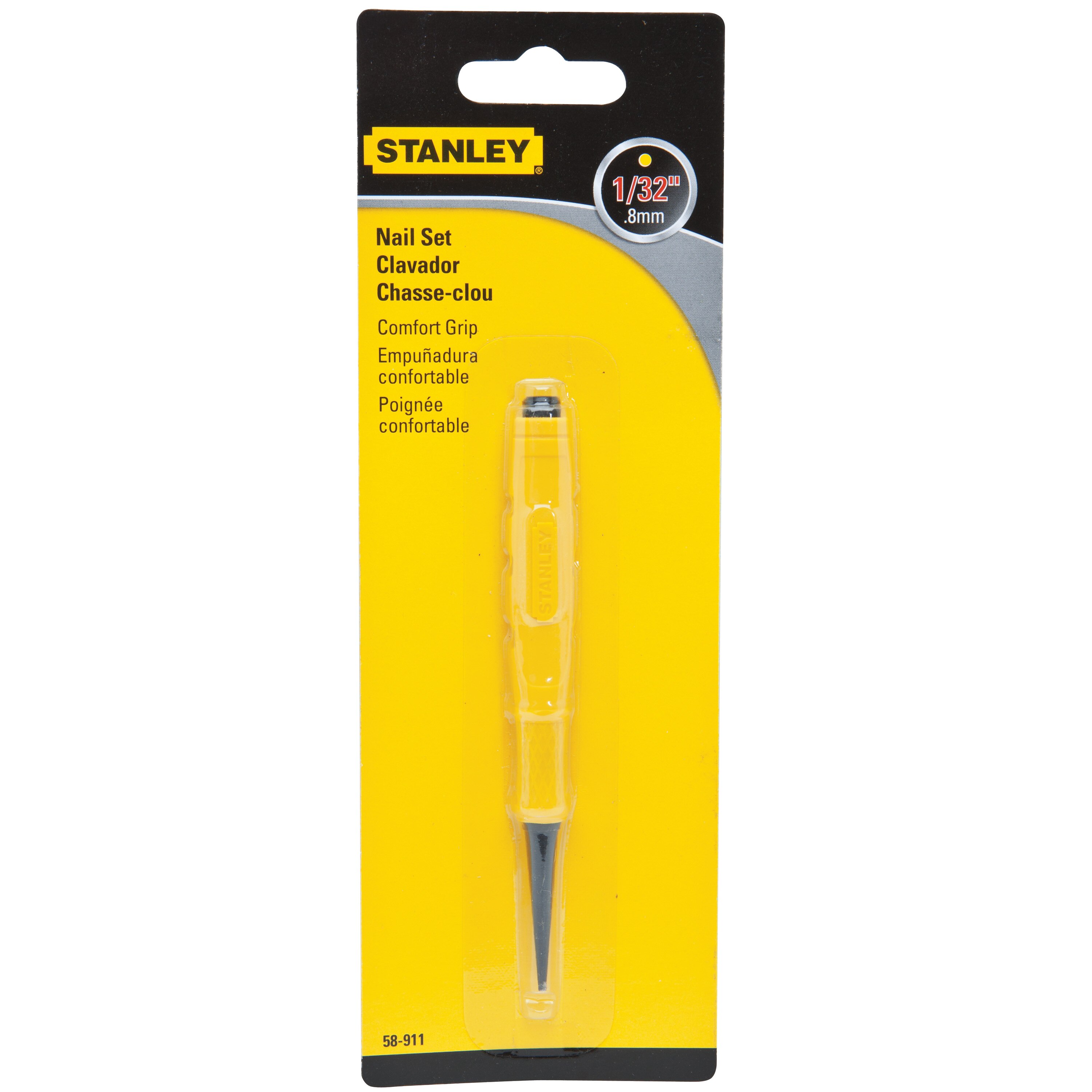 Dynagrip Nail Punch No120x0.8mm Stanley - 2