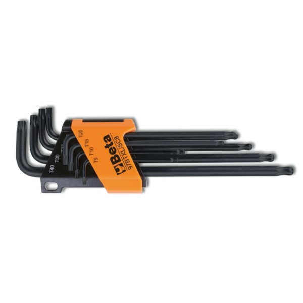 97BTXL/SC8 Set of 8 ball head offset key wrenches for Torx® head screws Beta - 1