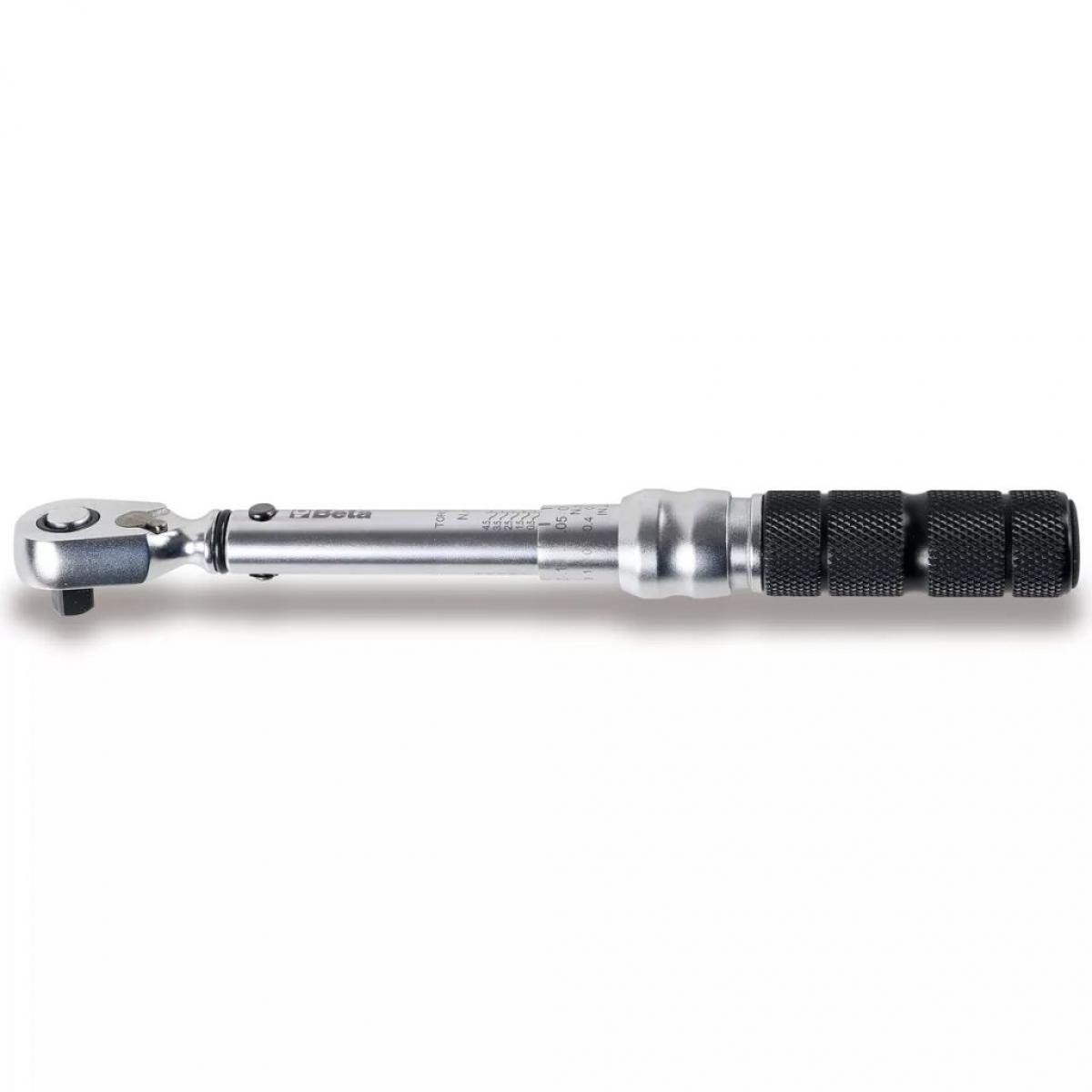 Torque Wrench with reversible ratchets 1/4'' 2-10 Nm 605E Beta - 1