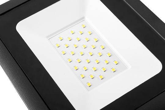 Στεγανός Προβολέας LED 50W Ψυχρό Λευκό 6500K IP65 Neo Tools - 2