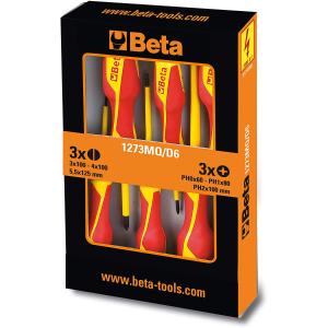 1273 MQ/D6 Set of 6 screwdrivers Beta - 8558