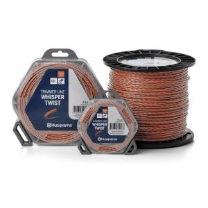 Μεσινέζα Whisper Twist 2,4 mm / 77 m Πορτοκαλί / Μαύρη Husqvarna - 19946