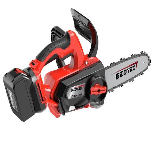Cordless Prunning Chainsaw with 2 Batteries & Charger GTECS-4000 Geotec