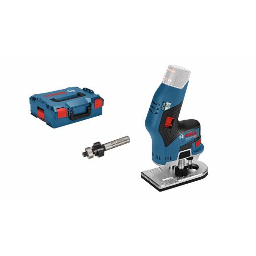 GKF 12V-8 Professional Cordless Palm Router in L-Boxx Bosch