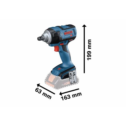 GDS 18V-300 Cordless Impact Wrench in L-Boxx Bosch