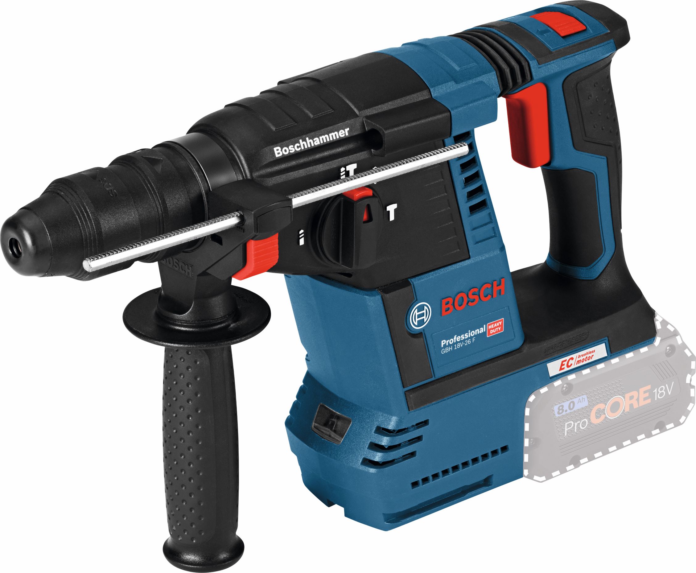 GBH 18V-26 F Professional Cordless Rotary Hammer with SDS Plus Bosch - 1