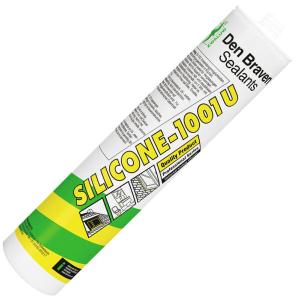 Σφραγιστική Σιλικόνη 1001U Λευκή 280ml DEN BRAVEN - 18344