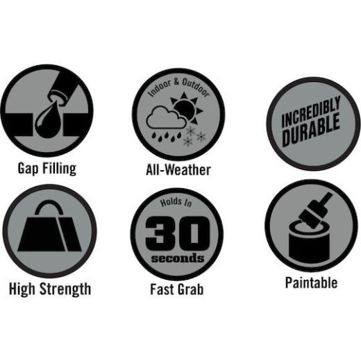 Κόλλα Σφραγιστικό Grab Adhesive 290ml Gorilla