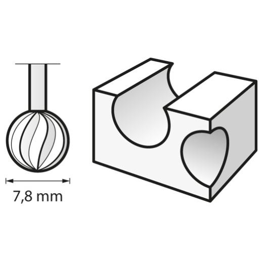 ΚΟΠΤΙΚΟ ΥΨΗΛΗΣ  ΤΑΧΥΤ.7.8ΜΜ 114 DREMEL