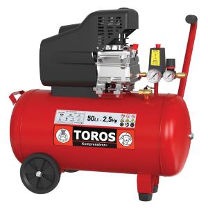 TOROS: ΑΕΡΟΣΥΜΠΙΕΣΤΗΣ 50LT/2,5HP ΜΟΝΟΜΠΛΟΚ - 19507