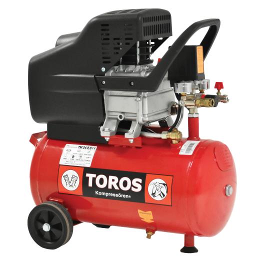 Single Block Oil Air Compressor 24Lt/2.5HP Toros