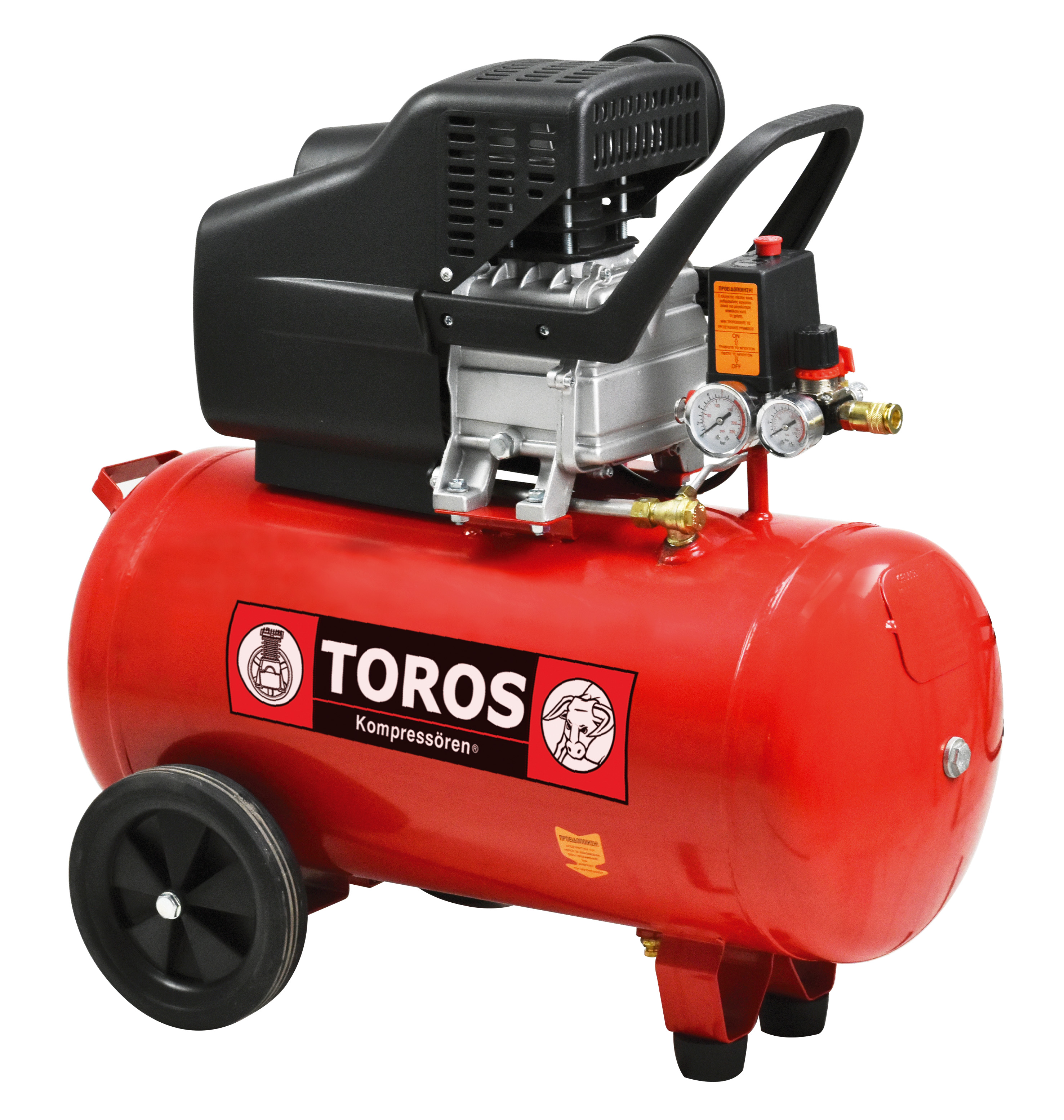 Single Block Oil Air Compressor 50Lt/2.5HP Toros