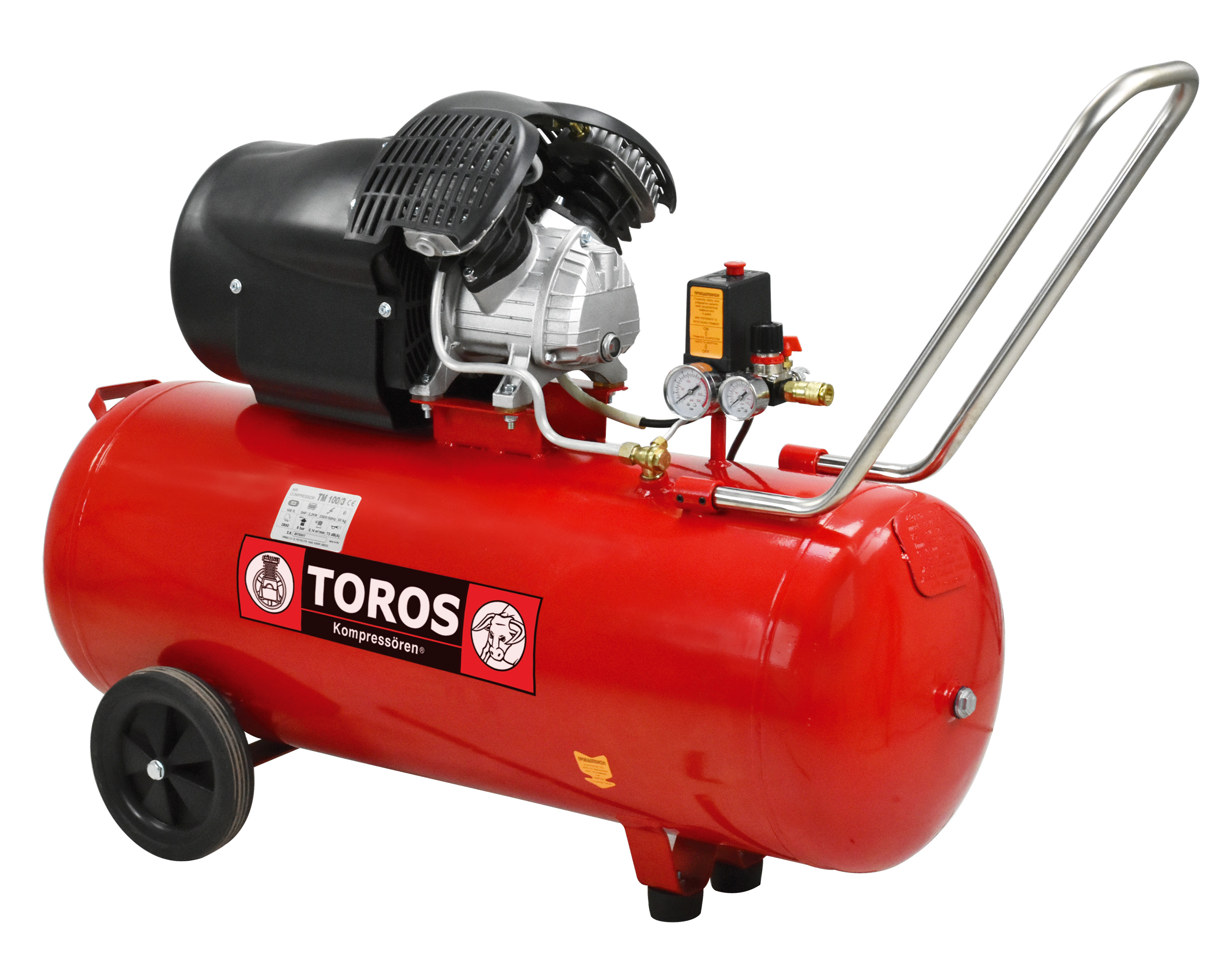 Monobloc Air Compressor Oil 100lt/3HP Toros
