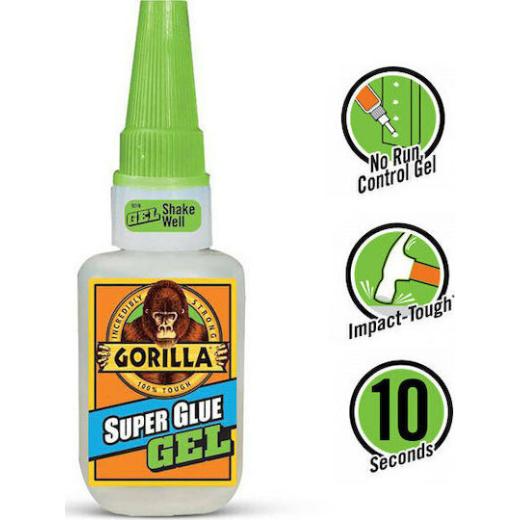 Κόλλα Αυτόματη Super Glue Gel 15g Gorilla