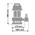 Αντλία Υποβρύχια Ακάθαρτων Inox 1100W Kraft - 2