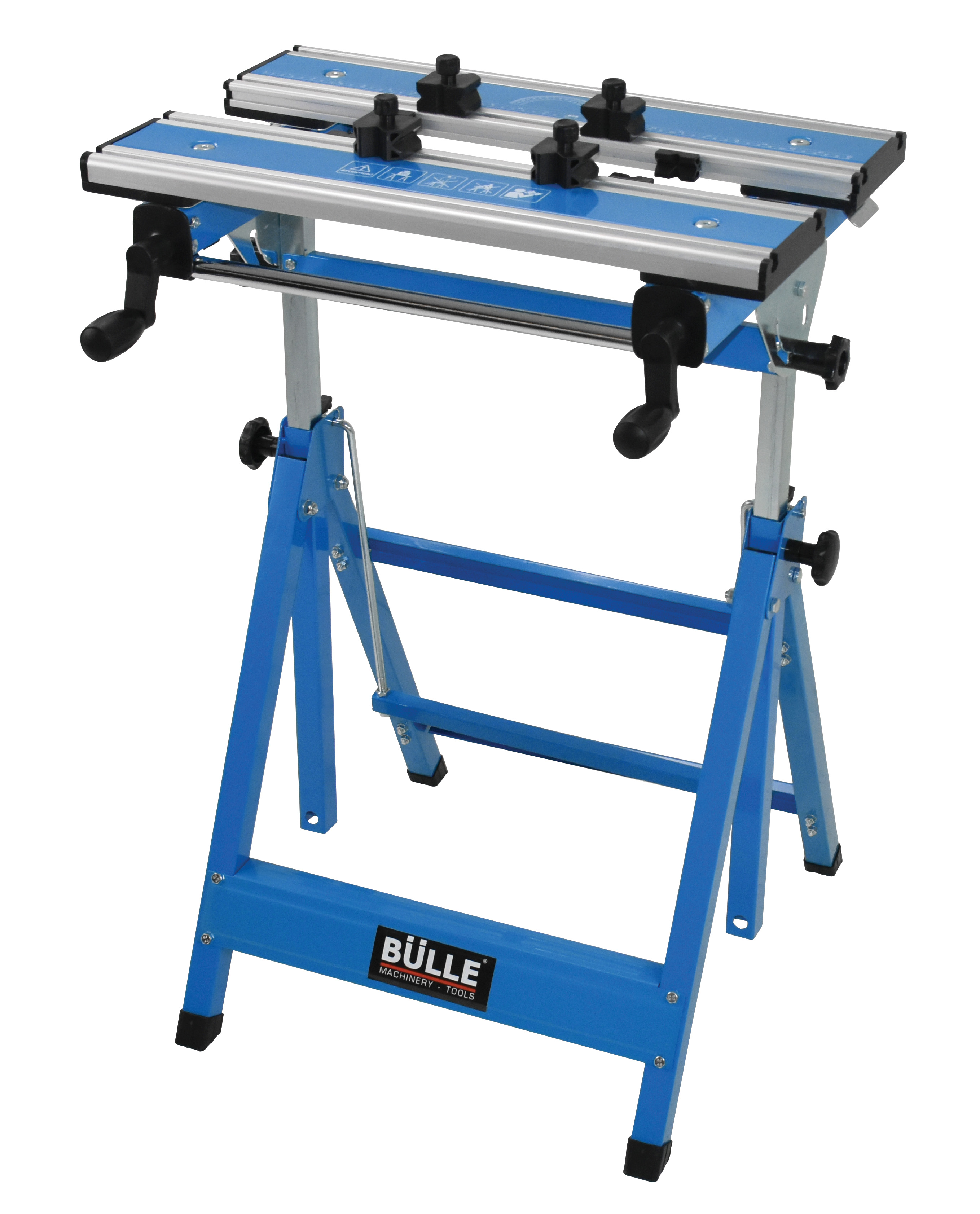 Workbench with Aluminum Table Bulle - 1