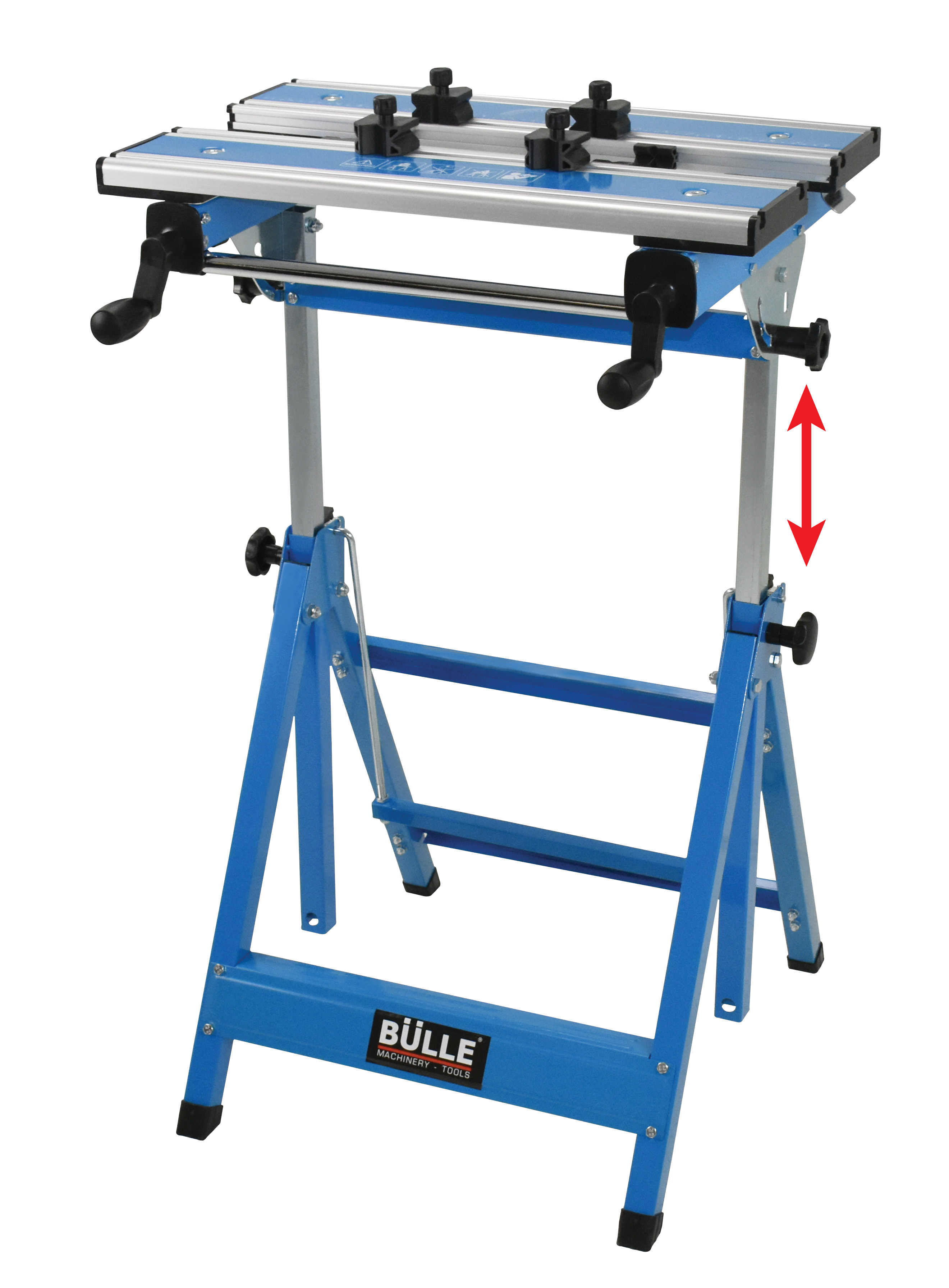 Workbench with Aluminum Table Bulle - 3