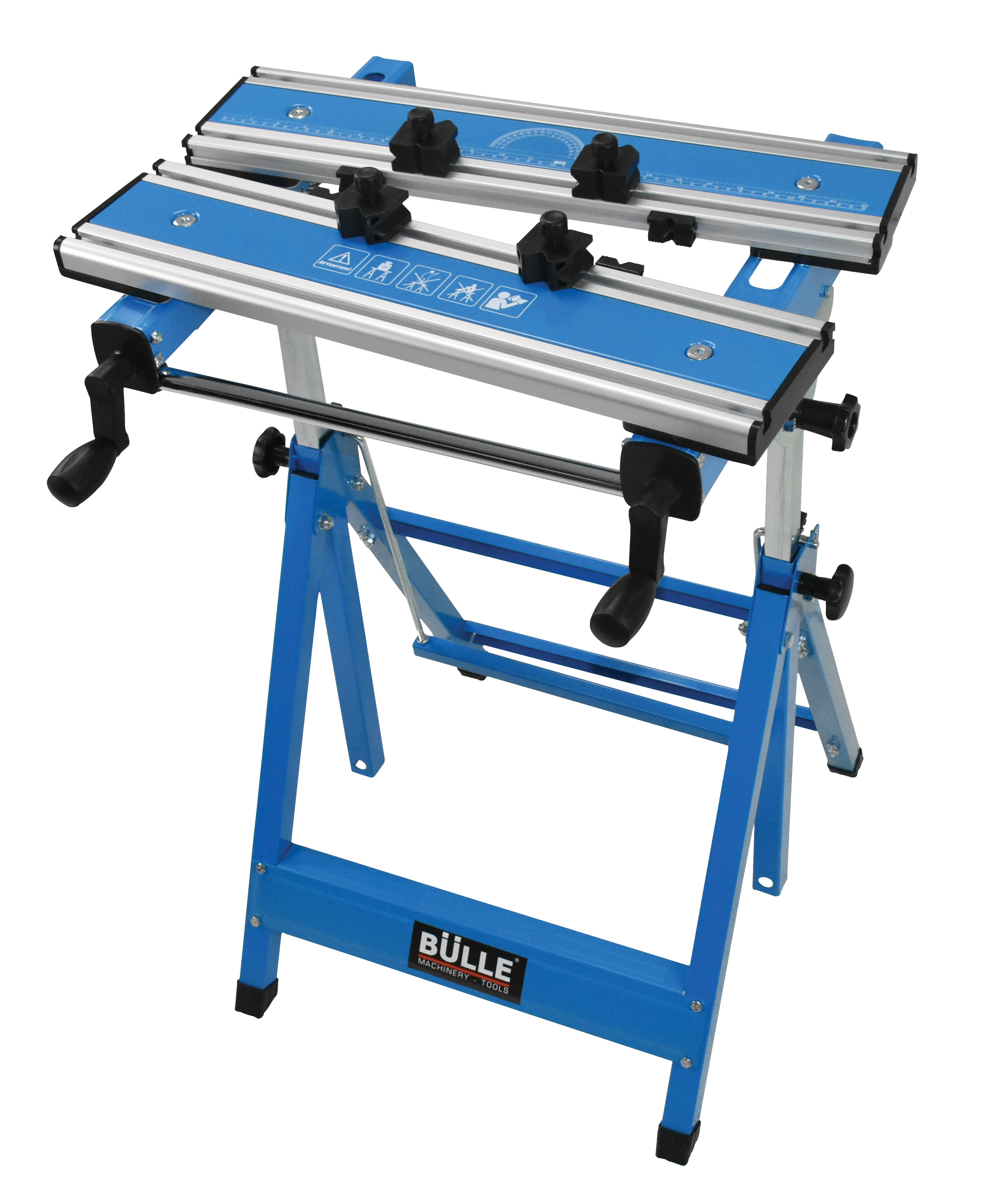 Workbench with Aluminum Table Bulle - 4