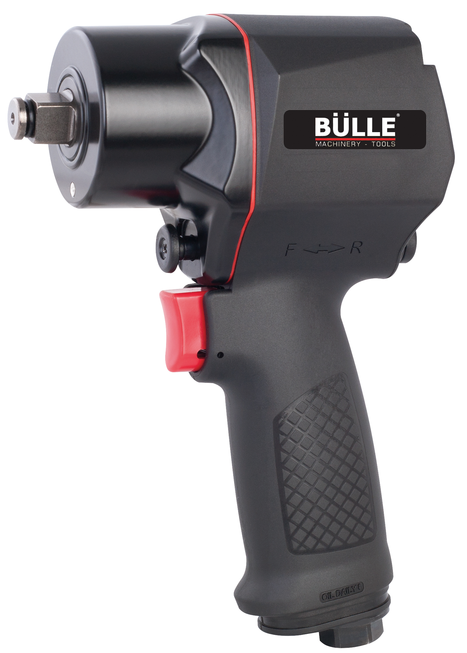 Air Impact Wrench 1/2" Short Shank Professional (HD) Twin Hammer Composite Bulle