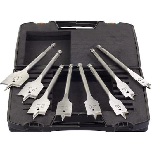 ΣΕΤ ΤΡΥΠΑΝΙΑ ΦΤΕΡΟΥ 8τμχ Milwaukee