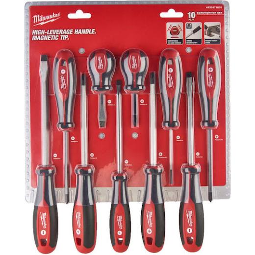 ΣΕΤ ΚΑΤΣΑΒΙΔΙΩΝ POZI &ΣΤΑΥΡΟΣ ΙΣΙΟ ΣΕΤ 10Τ Milwaukee