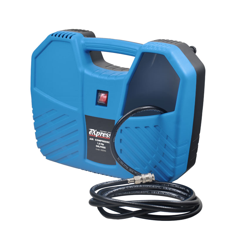 EXPRESS: ΑΕΡ/ΣΤΗΣ OIL-FREE 1,5HP ΣΥΝ.ΡΟΗΣ ΜΕ ΕΞΑΡΤΗΜ. - 1