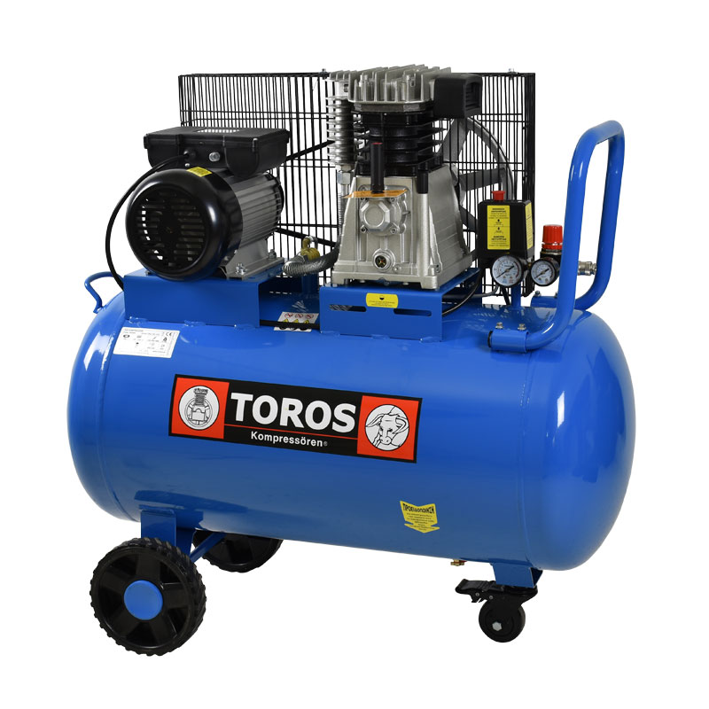 TOROS: ΑΕΡΟΣΥΜΠΙΕΣΤΗΣ ΜΕ ΙΜΑΝΤΑ 100LT/3,0HP 230V - 1
