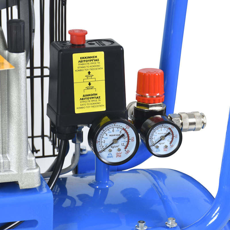 TOROS: ΑΕΡΟΣΥΜΠΙΕΣΤΗΣ ΜΕ ΙΜΑΝΤΑ 100LT/3,0HP 230V - 5
