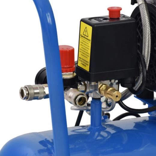 TOROS: ΑΕΡΟΣΥΜΠΙΕΣΤΗΣ OILFREE ΧΑΜΗΛΟΥ ΘΟΡΥΒΟΥ (SILENT) 24LT/1,0HP
