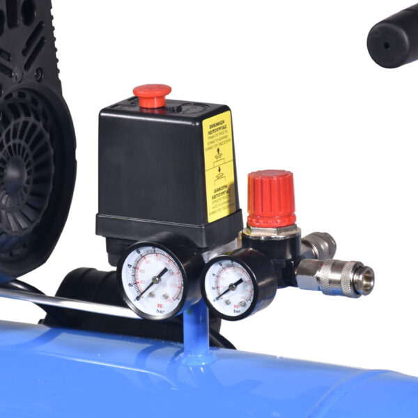 TOROS: ΑΕΡΟΣΥΜΠΙΕΣΤΗΣ OILFREE ΧΑΜΗΛΟΥ ΘΟΡΥΒΟΥ (SEMISILENT) 50LT/2,0HP – 10 BAR - 6