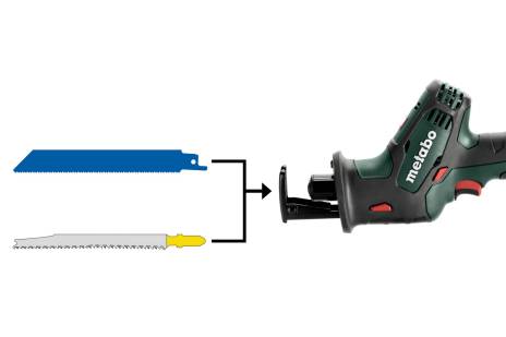 Σπαθοσέγα Μπαταρίας SSE 18 LTX Compact 18V SOLO Metabo - 3