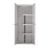 Plastic Cabinet with Shelves and broom space Spazio Unimac - 0