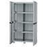 Plastic Cabinet with Shelves and broom space Concept Unimac - 0