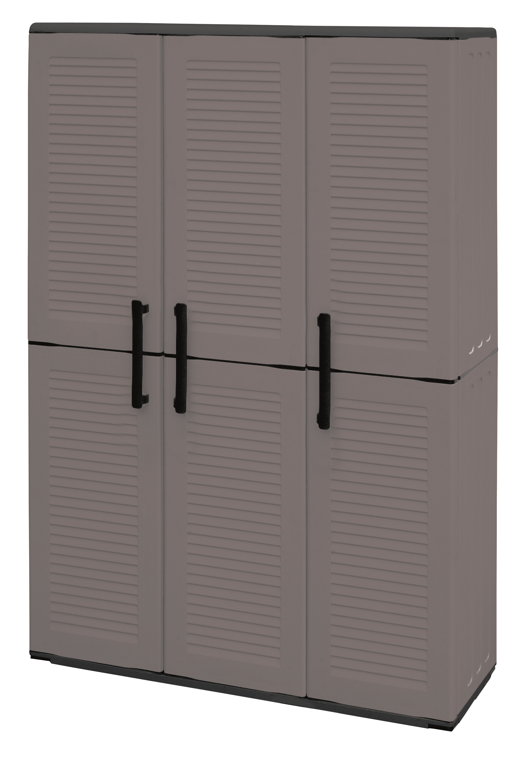 Plastic Cabinet with Shelves & 3 Doors Easy Unimac - 2