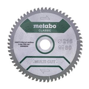 Πριονόδισκος "Multi cut" 216x30mm Metabo - 20000