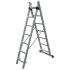 Multipurpose Ladder 14 steps (2x7) Bulle - 1