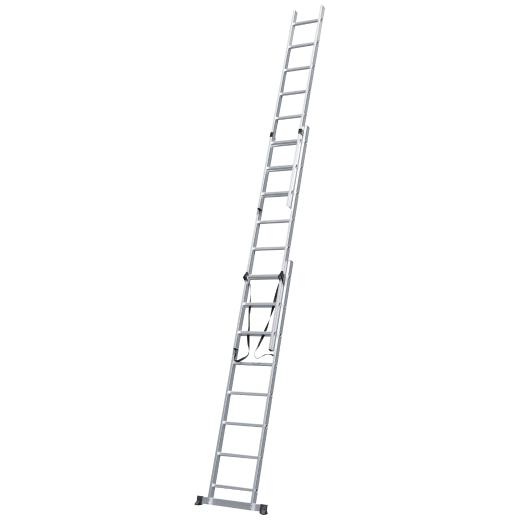 Triple Extension Ladder 27 steps (3x9) Bulle
