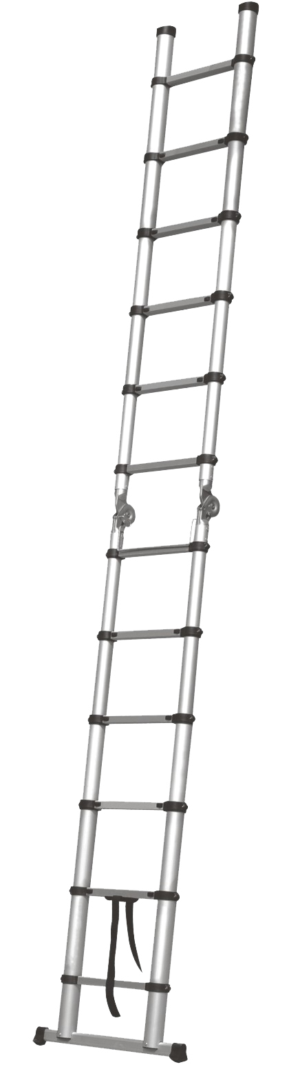 Telescopic Folding Ladder 12 steps Bulle - 1