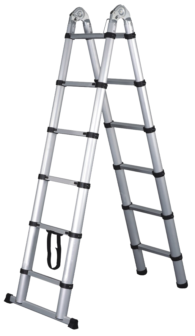 Telescopic Folding Ladder 12 steps Bulle - 2