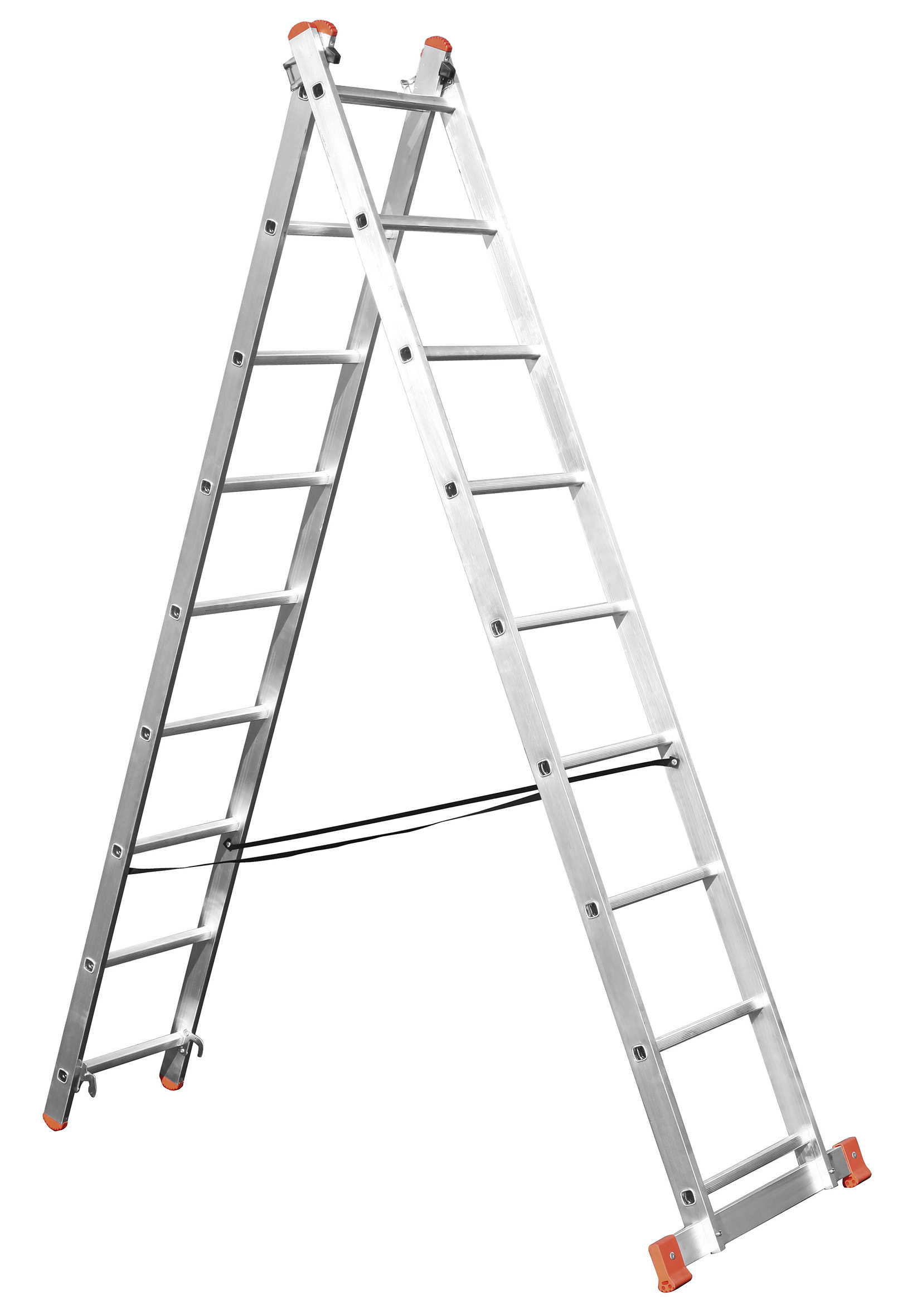 Σκάλα Διπλή Επεκτεινόμενη (2 x 12 σκαλιά) Unimac