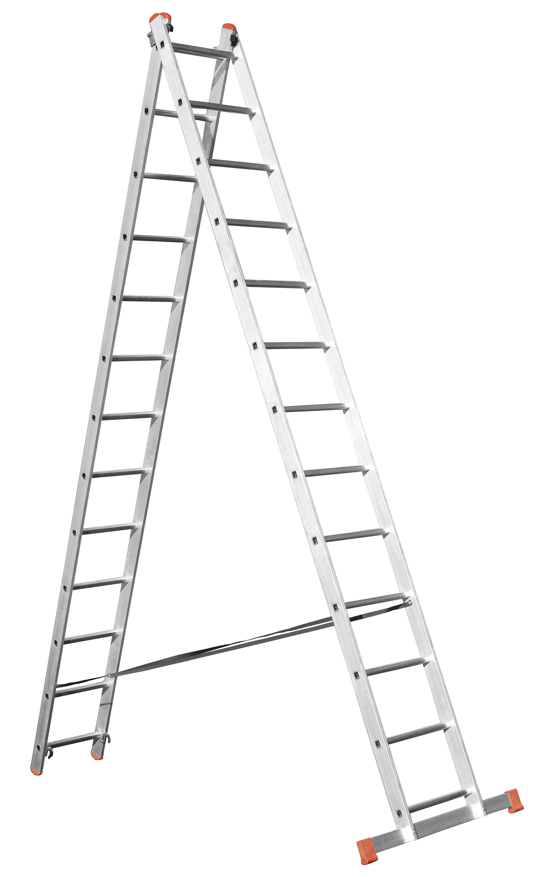 Σκάλα Διπλή Επεκτεινόμενη (2 x 13 σκαλιά) Unimac