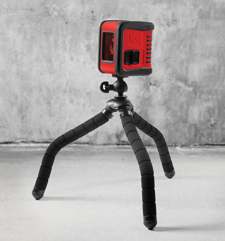 Laser Level Red Cross with Tripod 842S Kapro - 3